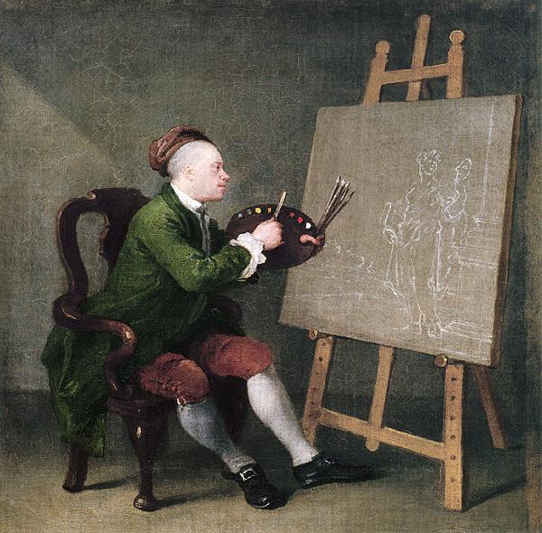 William Hogarth Self-portrait